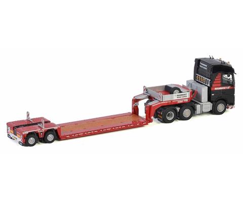 Mammoet - Volvo FH4 6x2 with 2-Axle Nooteboom Euro Lowboy Trailer