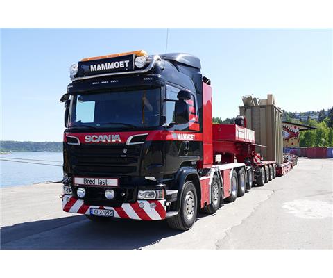 【未使用品】wsi MAMMOET  スカニア Mammoet & Van Seumeren Scania 142 classics set | Mammoet