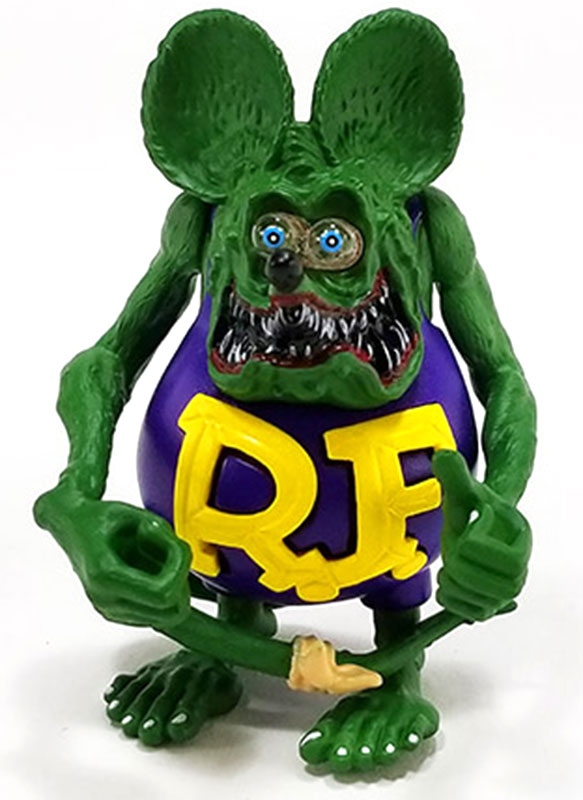 Ed Big Daddy Roths Rat Fink Figure in Purple - A1800125