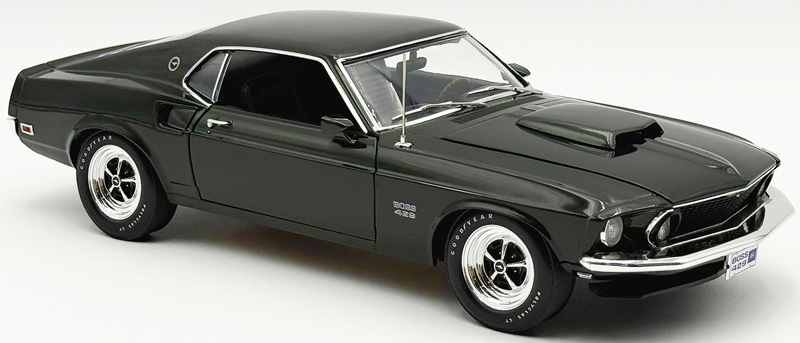 1969 Ford Mustang Boss 429 in Black Jade - A1801888