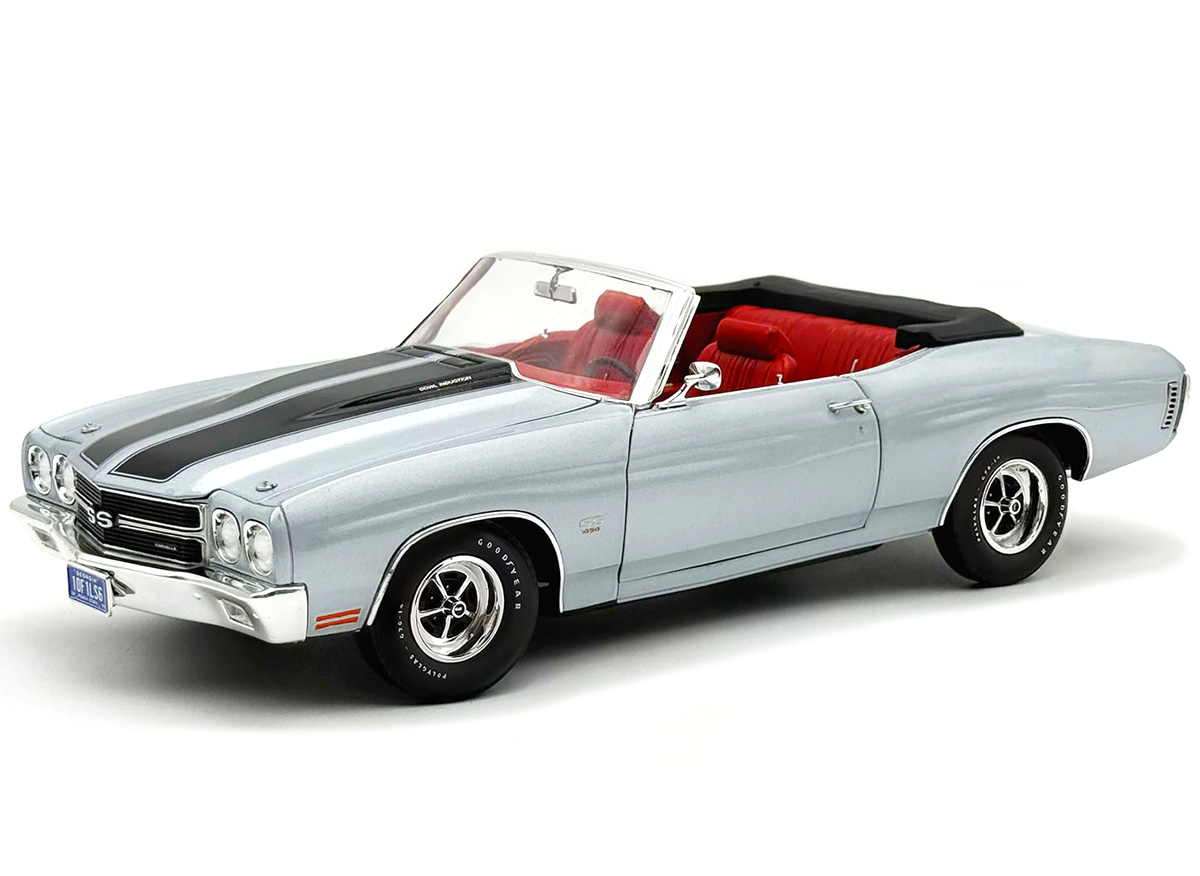 1970 Chevrolet Chevelle SS LS6 Convertible in Cortez Silver with