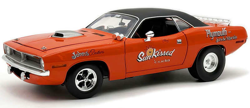 1970 PLYMOUTH HEMI 'CUDA 1/18 クーダ MOPAR 1970-1971 Dodge Plymouth Cuda Barracuda Mopar Concept 1:18 Scale
