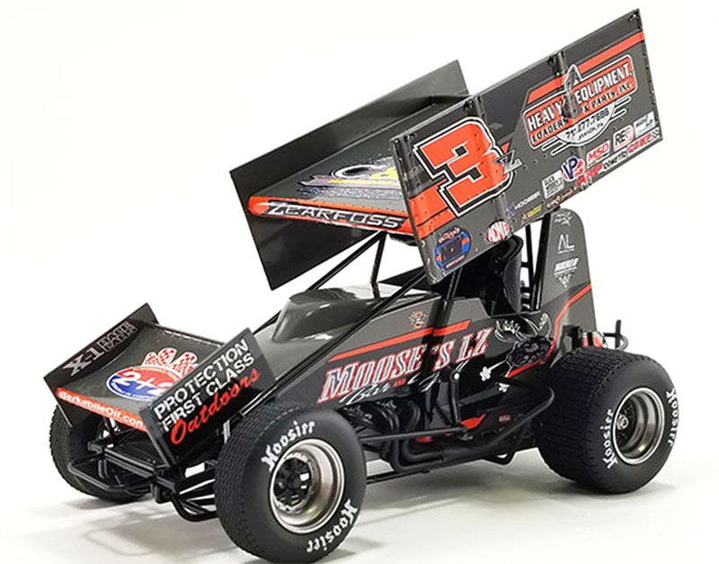 2022 #3Z Mooses LZ Bar Grill Sprint Car - Brock Zearfoss - A1822001