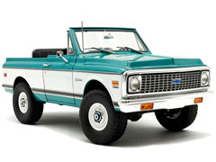 ACME #A1807717R66 - 1972 Chevrolet Blazer K/5 CST in Medium Green and White - Route 66 100th Anniversary