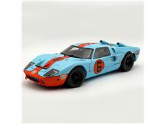 ACME #SC18009 - Gulf Oil #6 - 1966 Ford Mustang GT40 MKII Outlaw in Gulf Blue with Marigold Accents