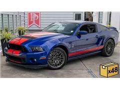 ACME #SC64011-MASTER - 2013 Ford Mustang Shelby GT500 In Blue and Red - 48 Pieces in a Non-Returnable Factory-Sealed Case