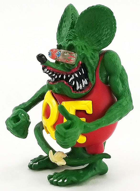 Ed Big Daddy Roths Rat Fink Figure in Red - A1800117