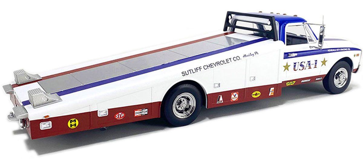No227ミニカー1/18 CHEVROLET C-30 RAMP TRUCK USA-1 - 1967 Chevrolet C-30 Ramp Truck - A1801713