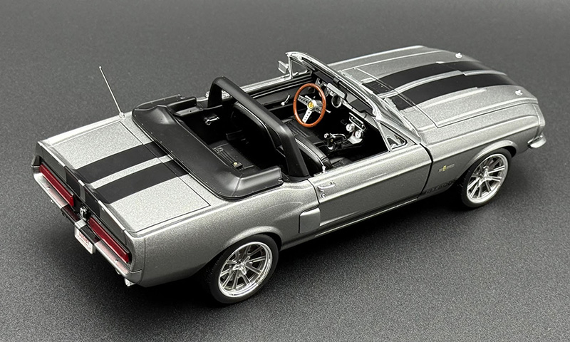 1967 Ford Mustang Shelby GT500 Pro Touring Convertible in Gunmetal