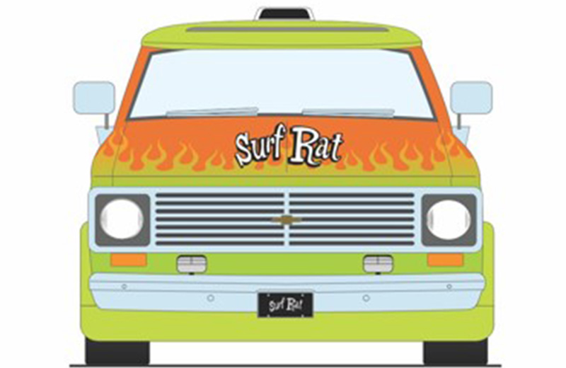 Rat Fink - 1976 Chevrolet G-Series Van - Surf Rat - A1802105
