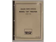 ACCA-P - AGCO Model CA Parts Manual 79003119 168 Pages