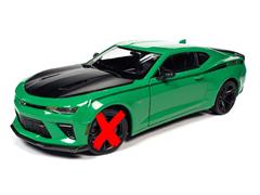AMERICAN MUSCLE #1276-X - 2017 Chevrolet Camaro SS 1LE in Krypton Green - Nickey