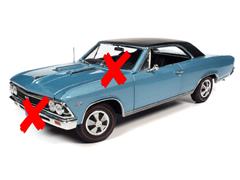 AMERICAN MUSCLE #1282-X - 1966 Chevrolet Chevelle SS 396 Hardtop in Blue Mist Poly