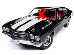 AMERICAN MUSCLE #1317-X - 1970 Chevrolet Chevelle Hardtop in Tuxedo Black - Hemmings Muscle Machines