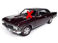 AMERICAN MUSCLE #1343-X1 - 1966 Chevrolet Chevelle SS396 in Madiera Maroon