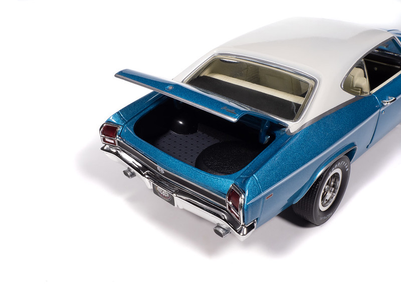 1969 Chevrolet Chevelle Hardtop MCACN in 2-Tone Azure Turquoise - 1348