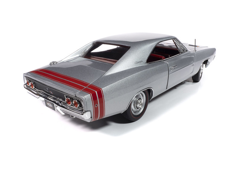 1968 Dodge Charger R/T in AA1 Silver - MCACN - 1344