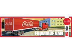 1109 - AMT Coca Cola Fruehauf Beaded Van Semi Trailer