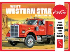 1160 - AMT Coca Cola White Western Star Semi Tractor