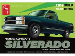 1408M - AMT 1992 Chevrolet Silverado Shortbed Fleetside Pickup Easy
