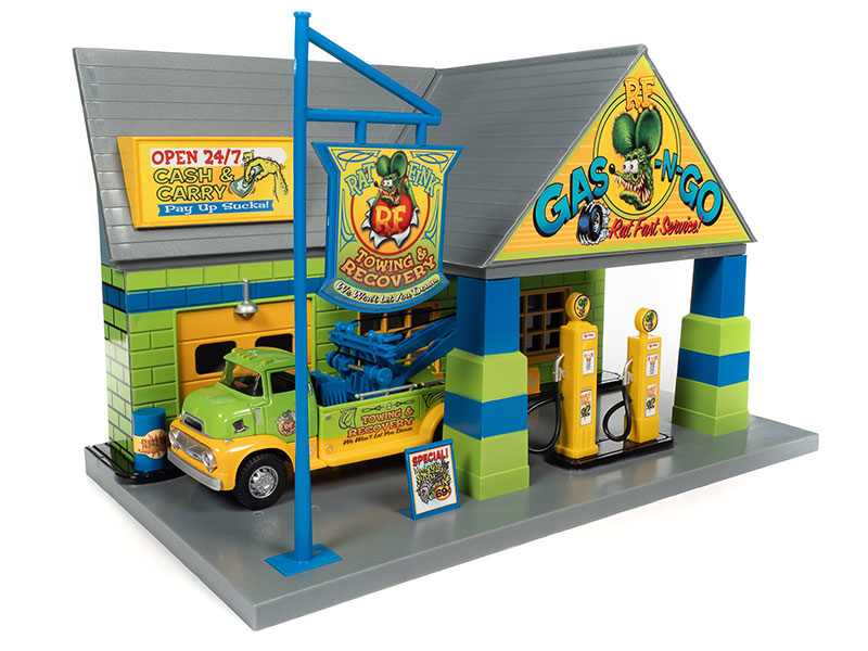 Rat Fink Garage with Tow Truck - 317