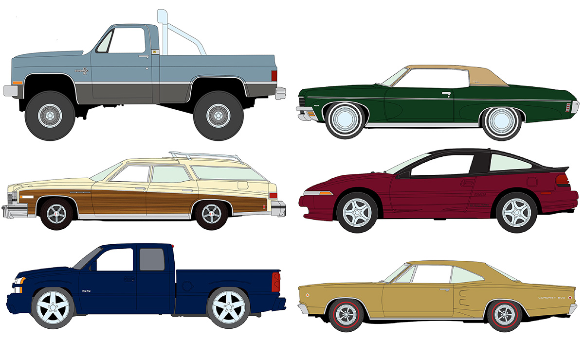 Auto World Premium - 2026 Release 2A- 6-Piece Set in a Non