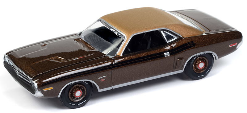 1971 Dodge Challenger R/T in Dark Gold Metallic with Gold Vinyl