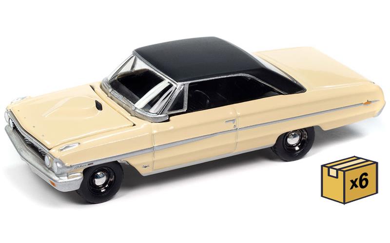 1964 Ford Galaxie 500XL in Sunshine Yellow with Black Roof - 6