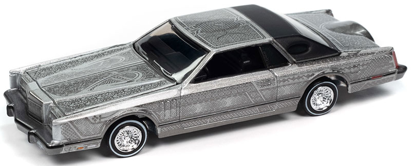 1979 Lincoln Continental Lowrider in Silver Metallic with Lowrider