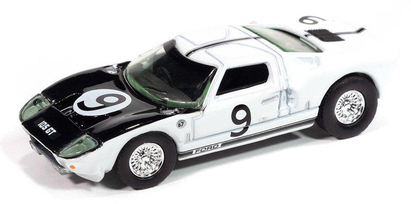 1965 Ford GT40 in Gloss White with Black Upper Front - AWSP182-A