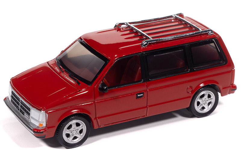 1989 Dodge Caravan Turbo in Solid Red Flash Red-Custom Order - NEW