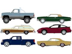 AUTO WORLD #64542-A-CASE - Auto World Premium - 2026 Release 2A- 6-Piece Set in a Non-Returnable Factory-Sealed Case