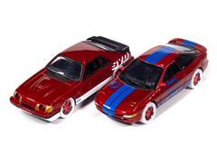 AUTO WORLD #AW2PK008-A-3-SP - Curvehuggers Deluxe 2-Pack A