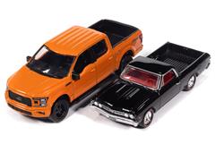 AUTO WORLD #AW2PK008-B-1 - Pickups Deluxe 2-Pack 2026 Release