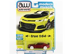 AUTO WORLD #AWSP094-B-SP - Nickey - 2019 Chevrolet Camaro ZL1 1LE in ULTRA White Wheels