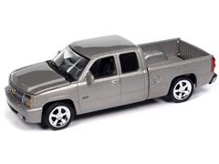 AUTO WORLD #AWSP163-A - 2006 Chevy Silverado SS Extended Cab Truck with Fleetside Bed in Fine Silver Birch Metallic
