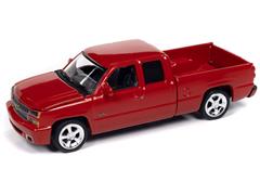 AUTO WORLD #AWSP163-B - 2006 Chevy Silverado SS Extended Cab Truck with Fleetside Bed in Victory Red