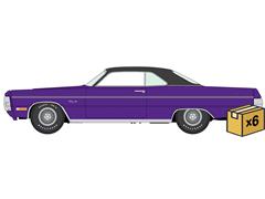 AWSP204-B-CASE - Auto World 1971 Plymouth Fury III