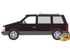 AWSP206-B-CASE - Auto World 1989 Dodge Caravan Turbo