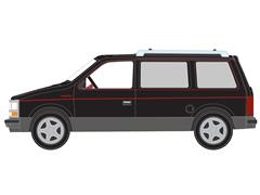 AWSP206-B - Auto World 1989 Dodge Caravan Turbo
