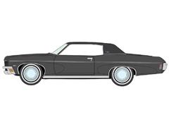 AUTO WORLD #AWSP217-B - 1970 Chevrolet Impala Custom Coupe in Shadow Gray with Flat Black Top