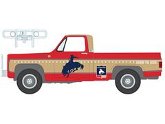 AUTO WORLD #AWSP222 - PCRA - 1977 Chevrolet C10 Scottsdale in Red and Tan 2-Tone with PRCA