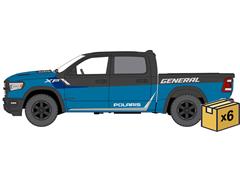 AUTO WORLD #AWSP226-CASE - Polaris - 2023 Ram 1500 in Hydro Blue Effect Flat Black and Gloss - 6-Piece Set in a Non-Returnable