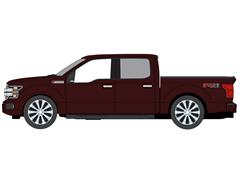 AUTO WORLD #AWSP238-B - 2020 Ford F-150 Platinum Pickup Truck in Magma Red
