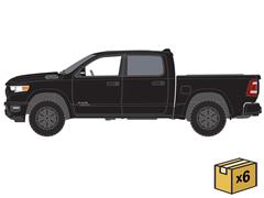 AUTO WORLD #AWSP241-A-CASE - 2020 Ram 1500 Limited Pickup in Black - New - 6-Piece Set in a Non-Returnable Factory-Sealed Case