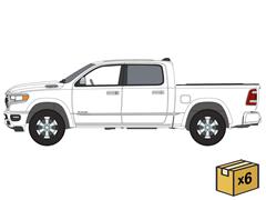 AUTO WORLD #AWSP241-B-CASE - 2020 Ram 1500 Limited Pickup in Bright White - New - 6-Piece Set in a Non-Returnable Factory-Sealed Case