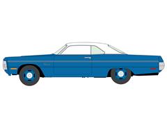 AUTO WORLD #AWSP243-B - 1970 Plymouth Fury III in Blue Fire