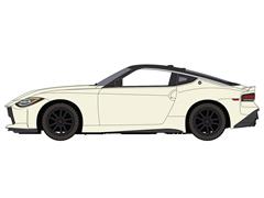 AUTO WORLD #AWSP246-A - 2023 Nissan Z in Everest White with Black Top