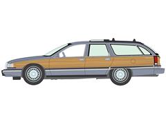 AUTO WORLD #AWSP248-B - 1995 Buick Roadmaster Wagon in Light Adriatic Poly