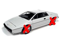 James Bond - The Spy Who Loved Me - 1971 Lotus Espirit Series 1 in Lotus White #AWSS132-X